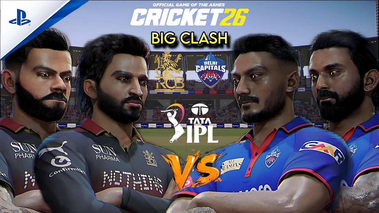 Cricket 26 | RCB vs DC | IPL 2026 🔥 | HIGH SCORING LAST OVER DRAMA 😱 ...