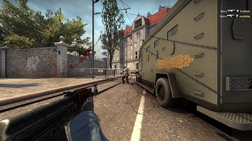 ESEA (1V4 Retake Overpass)