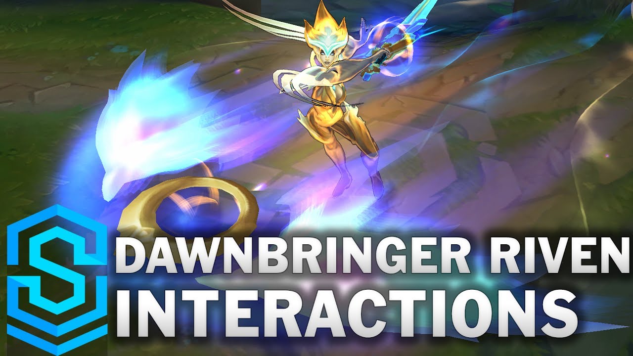 Dawnbringer Riven Special Interactions - YouTube