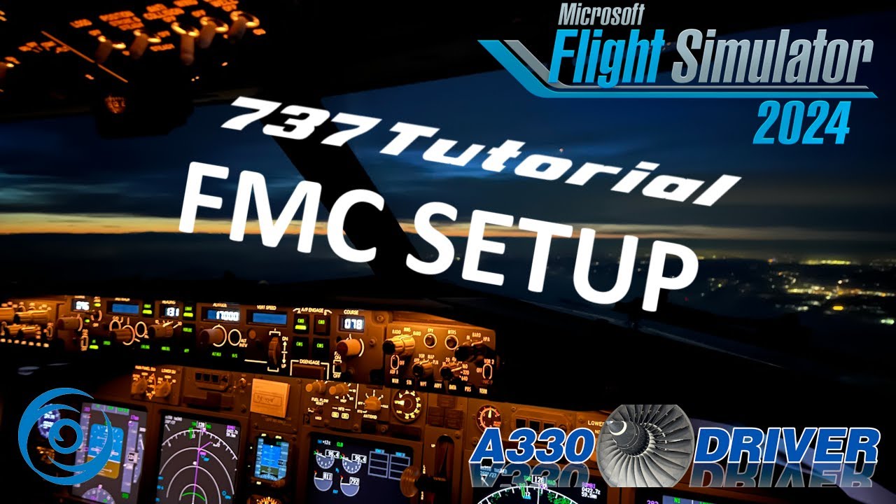 PMDG 737 Virtual Type Rating 4: FMC Setup | Real 737 Pilot - YouTube