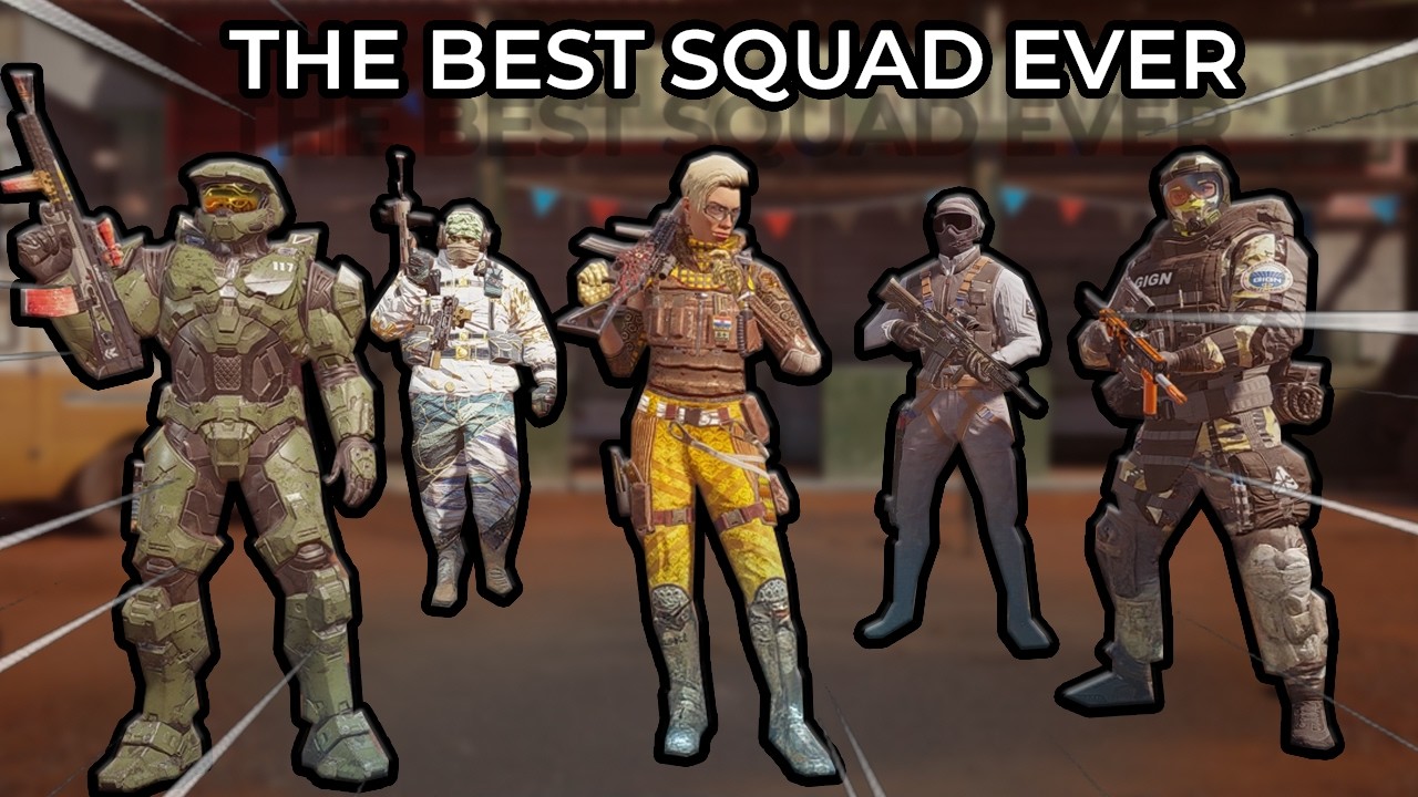 Siege is a very serious game...