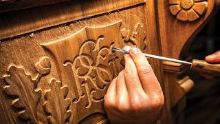 This 200 Year Old Hand Carved Design Tested Me (Woodworking)