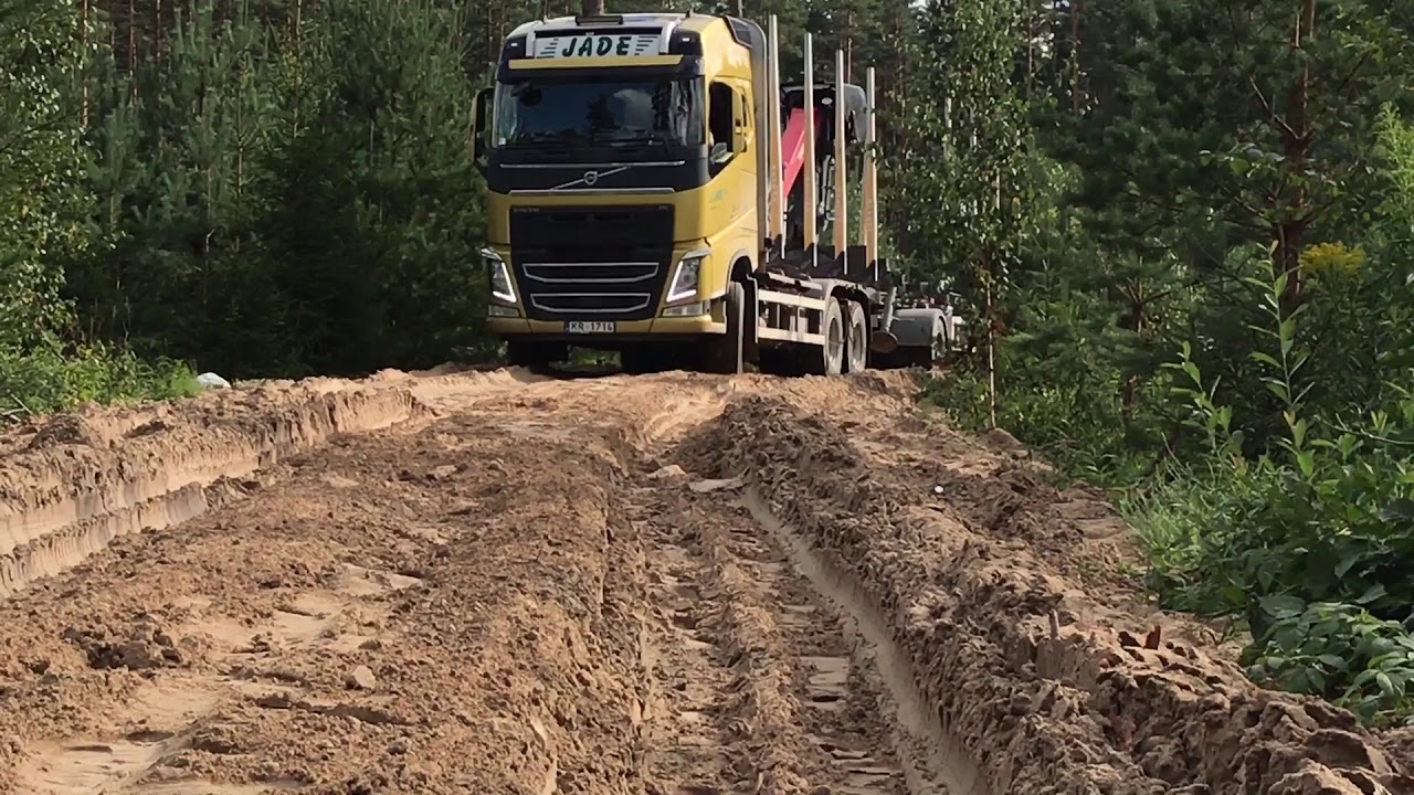 TIREBOSS on VOLVO FH Timber vehicle.