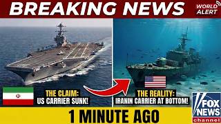 Iran Claimed It Sank America's Carrier — Their Own Carrier Was Already at the Bottom of the Sea