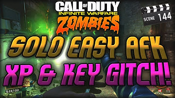 Call of Duty Infinite Warfare Zombies EASY/SOLO Infinite XP/Keys Round Skip Glitch (Shaolin Shuffle)