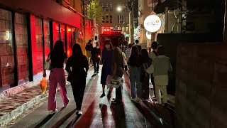 A Dangerous Dark Night in Japans most dangerous zone Shinjuku Kabukicho 【4K】Tokyo