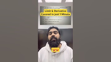Master Limits & Derivatives in 60 Seconds 💥 | CBSE Class 11 Maths Revision