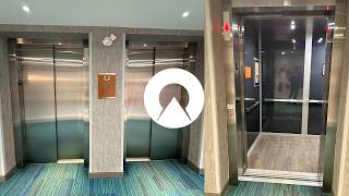 Schindler 3300 MRL Elevators | Home2 Suites by Hilton | Quebec City, QC