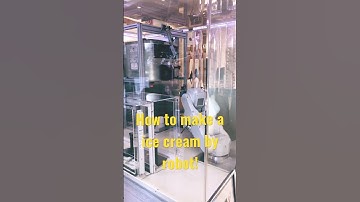 霜淇淋 2023 How to make a ice cream by robot! Wanli, Taiwan YANNICK. 你有掃地機器人！亞尼克有冰淇淋機器人  #shorts#巫馬克