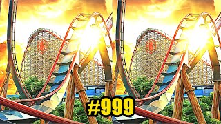 3D Roller Coasters Collection 999 VR Videos 3D SBS [Google Cardboard VR Experience] VR Box VRCoaster