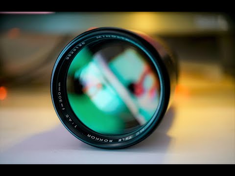Rokkor MC 300mm f4.5 - YouTube