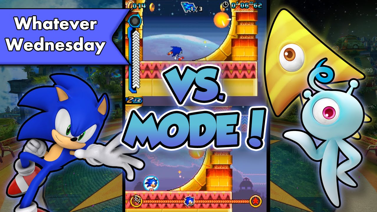 Sonic Colors (DS) - Versus Mode! Yoshiller vs. MegamanSonicX