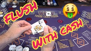 3 Card Poker $150 AMAZING RUN PART 1