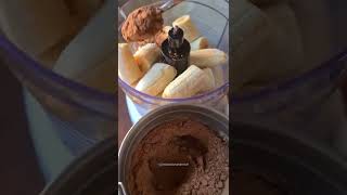 HELADO DE CHOCOLATE con 2 ingredientes