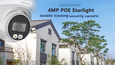 VD-3TM49-AS Eyeball Security Camera | 4MP WizSense IP Camera | Full Color Surveillance Camera