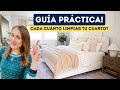 CADA CUANTO DEBERIAS LIMPIAR TU CUARTO-Tips de Experta en Limpieza y Organización