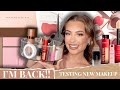 I'M BACK!!! testing out new 2025 makeup products