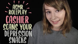 ASMR Cashier Roleplay - Scanning Your Depression Snacks at 3am