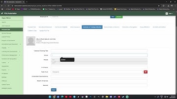 HRIS - Updating Personal Data