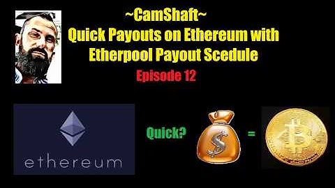 Get paid QUICK ethereum with payment schedule ethermine pool!