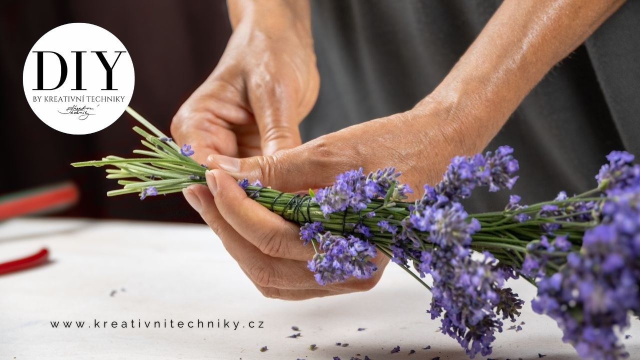 Letní dekorace z levandule: Jednoduchá a přírodní výzdoba během chvilky 💜 DIY