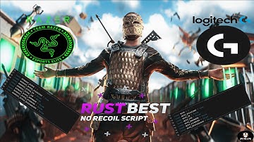 Logitech & Razer NO RECOIL SCRIPT/MACRO  RUST