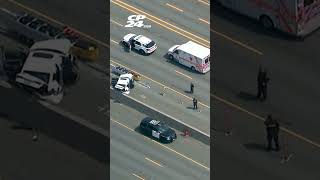 Child critically injured after collision on Highway 401 in Pickering