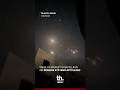 Multiple missiles were reported over Tel Aviv as air defense systems responded to the incoming threa