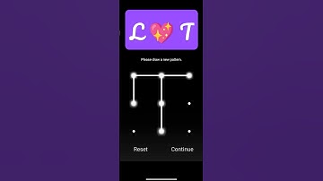 Pattern of LT Love 💖💖💖...#lock #love #couples #lockscreen #pattern