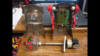 Vintage Buzzer Robot. Inside and out, demo. @Robothut