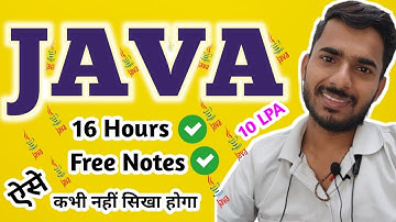 Complete Core Java in One Video | Java For Freshers | aadiandjava