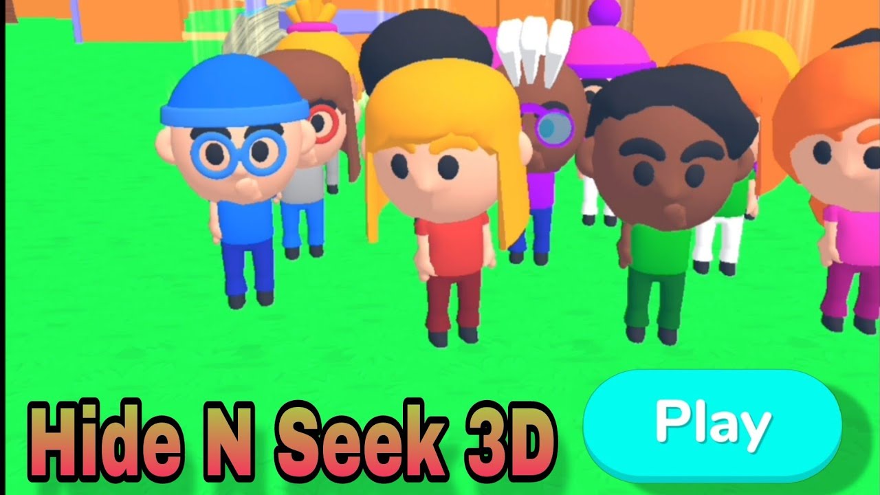 Hide N Seek 3D Mobile game #gaming #gamingvideo - YouTube