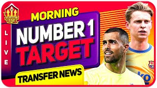 COSTA & DE JONG Top TEN HAG's Transfer List! Man Utd News