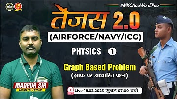 Join Physics Class | Graph based Problem | Physics for Airforce, Navy, ICG Exam | MKC