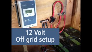 DIY 12 volt Solar Power System with LIfePo4 batteries.  Yes you can do this!