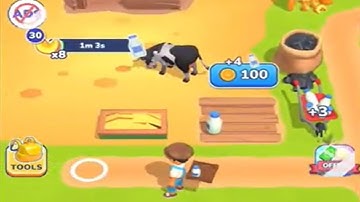 🥛 Little Farm Story Gameplay Part 7 - Milk Factory Finally Complete!