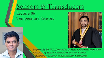 EE5305:  Sensors and Transducers - Lecture 06: Temperature sensors