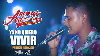 YA NO QUIERO VIVIR  - AMORES PROHIBIDOS (VIDEO LYRIC)