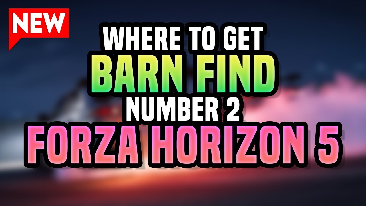 The SECRET location for another barn find in FORZA HORIZON 5