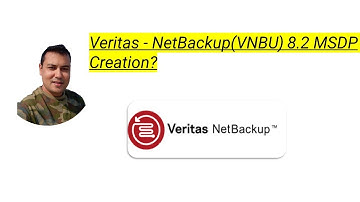 Veritas - NetBackup(VNBU) 8.2 MSDP Creation?