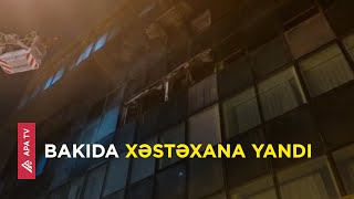 Respublika Perinatal Mərkəzində yanğın oldu – APA TV