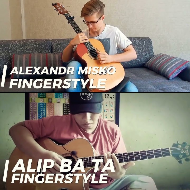 Numb Song - Linkin Park | Accoustic Guitar Cover 💯🎸 (Alexandr Misko Vs Alip Ba Ta)