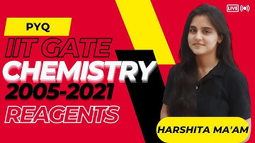 IIT GATE Topic Wise PYQ  2005-2021 I REAGENT I Quanta Chemistrty