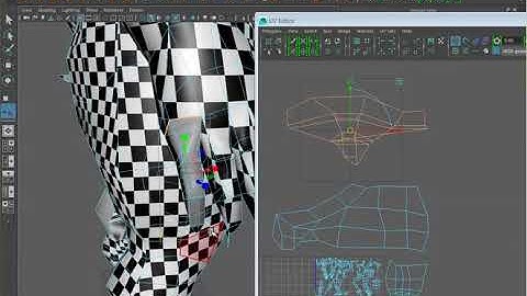 Character UV Map Maya Part6