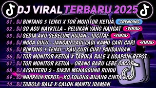 DJ TIKTOK TERBARU 2025🎵DJ BINTANG 5 TENXI X TOR MONITOR KETUA🎵DJ SO ASU NAYKILLA || FULL ALBUM