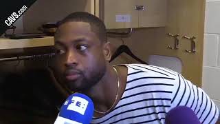 Dwyane Wade Postgame Interview   Cavaliers vs Rockets
