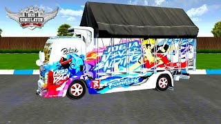 RILIS MOD BUSSID TERBARU TRUK ISUZU NMR71 UPDATE NEW MANJA PUTIH TERBARU screenshot 5