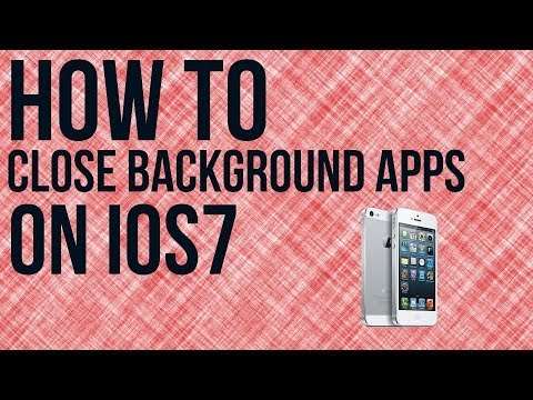 How To Close Background Applications In IOS7 - IOS7 Tutorial