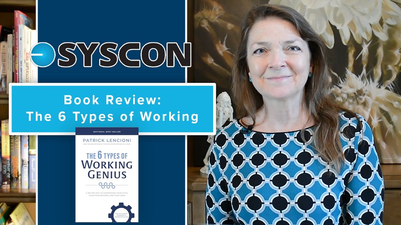 Book Review The 6 Types of Working Genius - YouTube