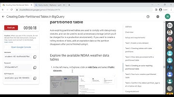 Creating Date-Partitioned Tables in BigQuery.